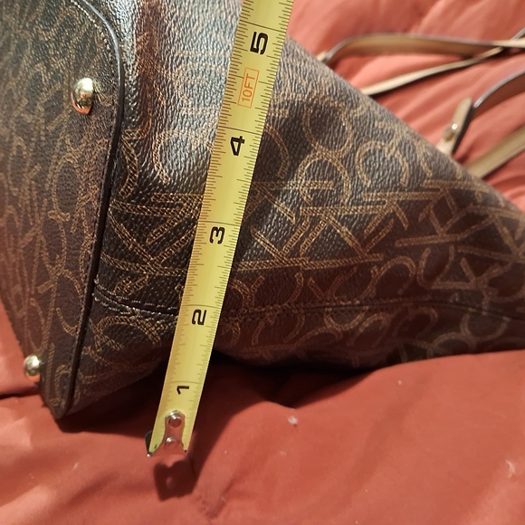 Calvin Klein Brown Satchel Bag - Picture 2 of 16